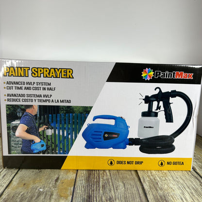 Portable 650W Electric Paint Sprayer Gun With 3 Spray Patterns & 800ml Container