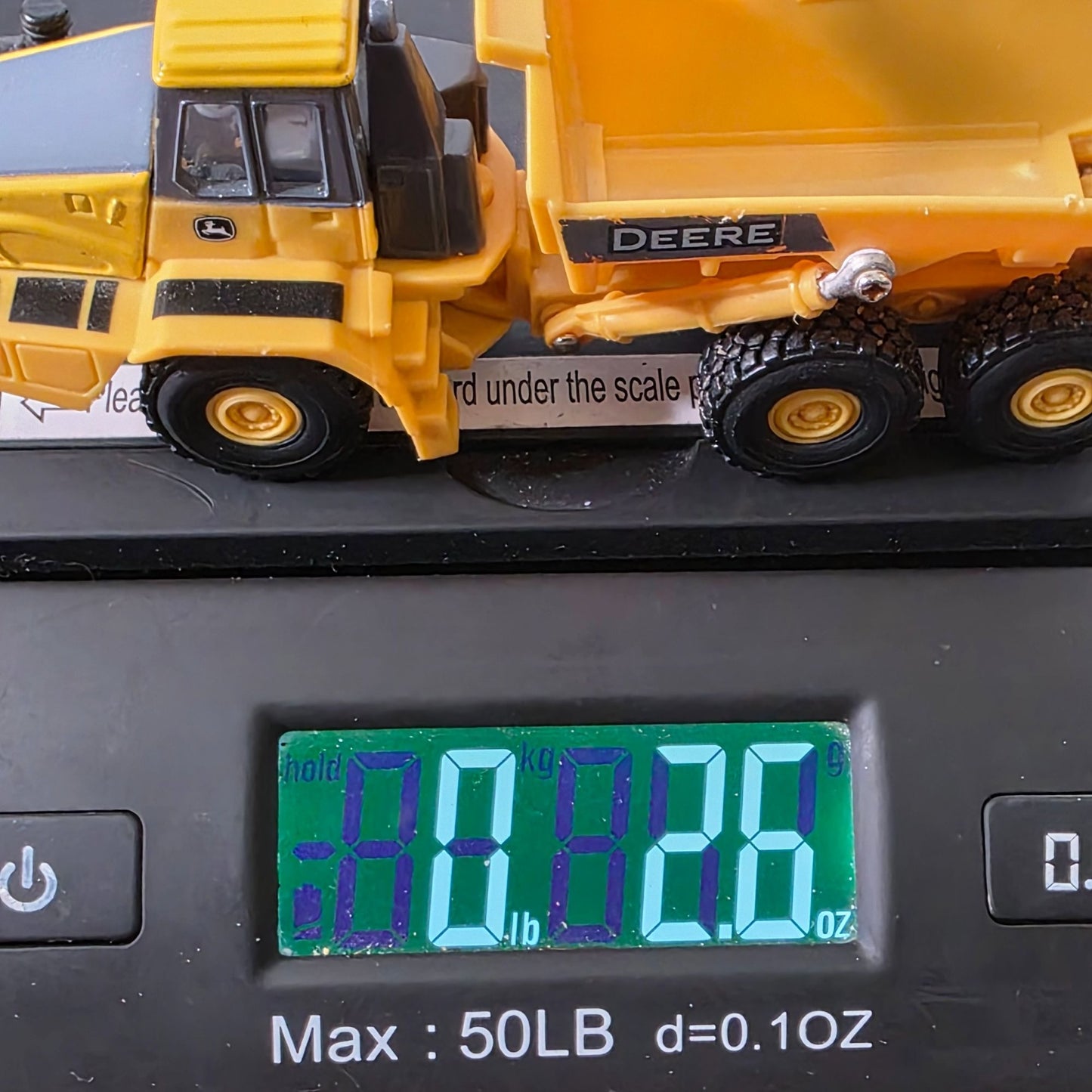 John Deere Toy Dump Truck Diecast Model By Tomy