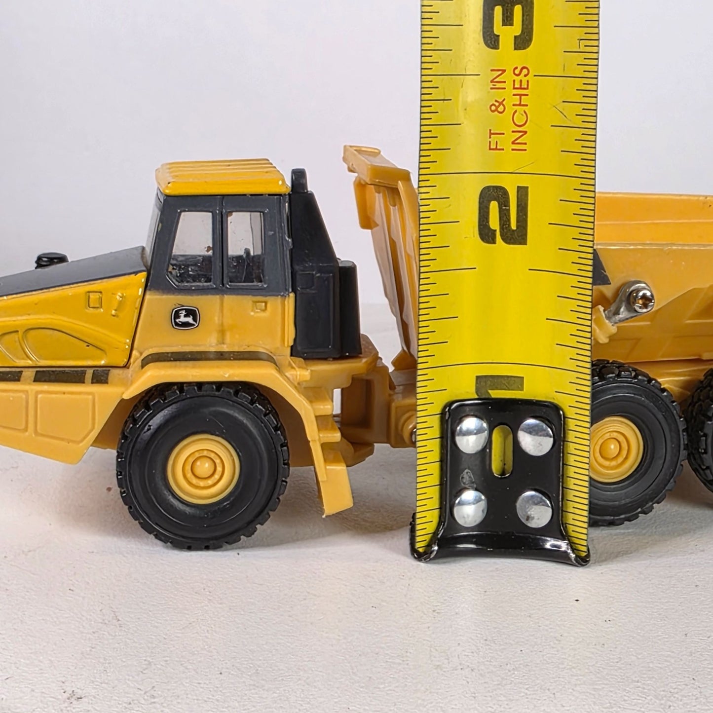 John Deere Toy Dump Truck Diecast Model By Tomy