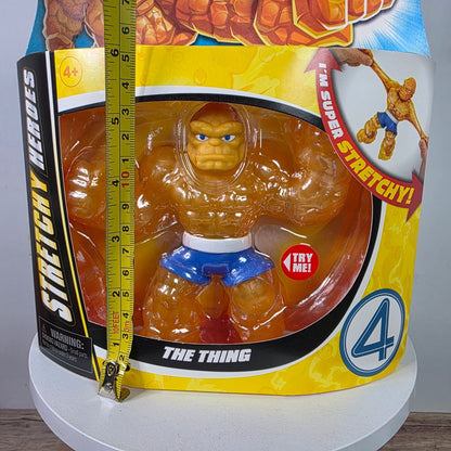 Marvel Stretchy Heroes Goo Jit Zu Fantastic Four The Thing Figure
