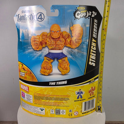 Marvel Stretchy Heroes Goo Jit Zu Fantastic Four The Thing Figure