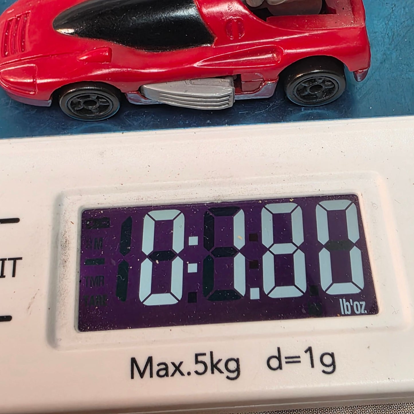Hot Wheels 1994 Mattel Concept Car Red & Silver Diecast Toy Vehicle