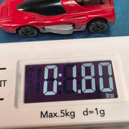 Hot Wheels 1994 Mattel Concept Car Red & Silver Diecast Toy Vehicle