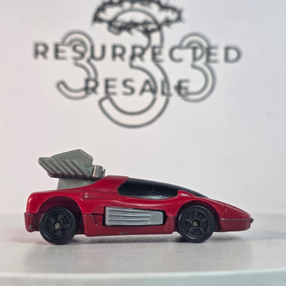 Hot Wheels 1994 Mattel Concept Car Red & Silver Diecast Toy Vehicle