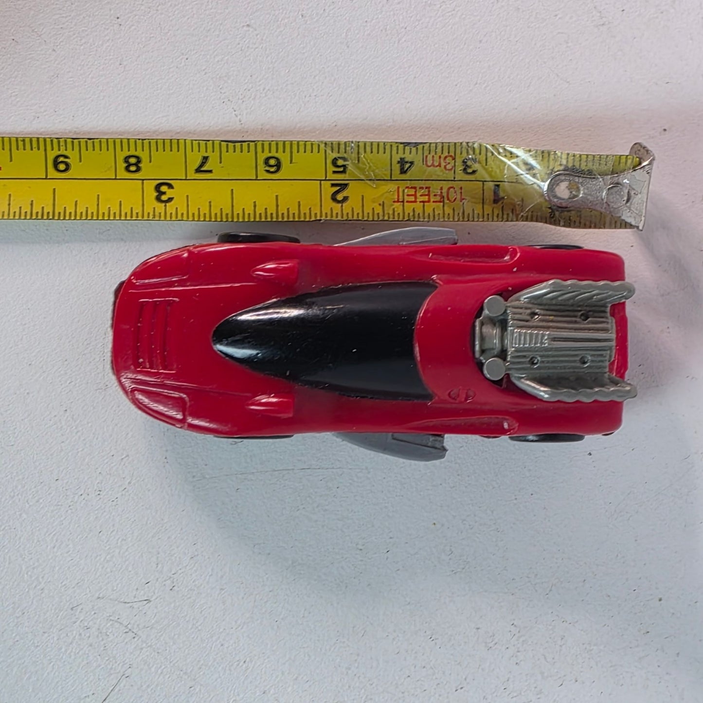 Hot Wheels 1994 Mattel Concept Car Red & Silver Diecast Toy Vehicle