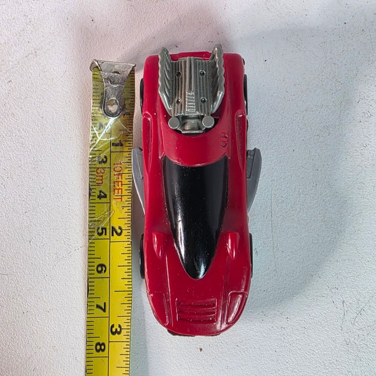 Hot Wheels 1994 Mattel Concept Car Red & Silver Diecast Toy Vehicle