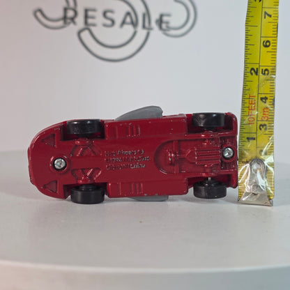 Hot Wheels 1994 Mattel Concept Car Red & Silver Diecast Toy Vehicle