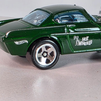 Hot Wheels Volvo Gasser Die-Cast Toy Car - Green & Chrome Collectors Model