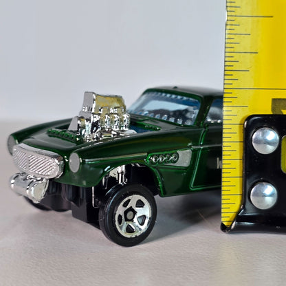 Hot Wheels Volvo Gasser Die-Cast Toy Car - Green & Chrome Collectors Model