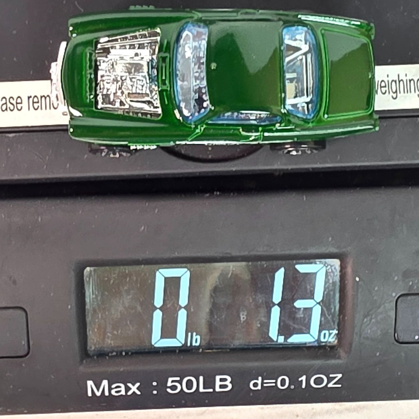 Hot Wheels Volvo Gasser Die-Cast Toy Car - Green & Chrome Collectors Model