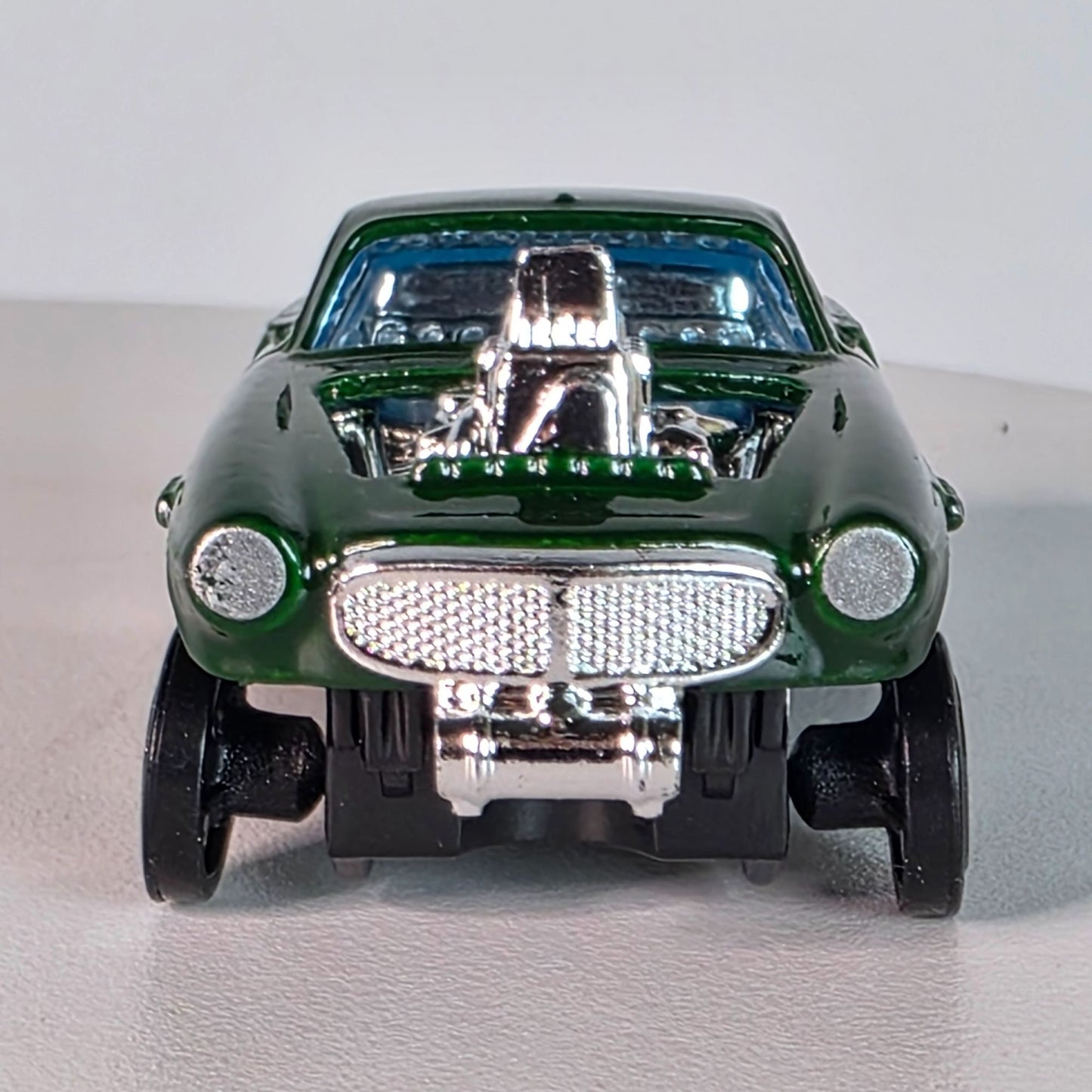 Hot Wheels Volvo Gasser Die-Cast Toy Car - Green & Chrome Collectors Model