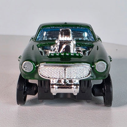Hot Wheels Volvo Gasser Die-Cast Toy Car - Green & Chrome Collectors Model