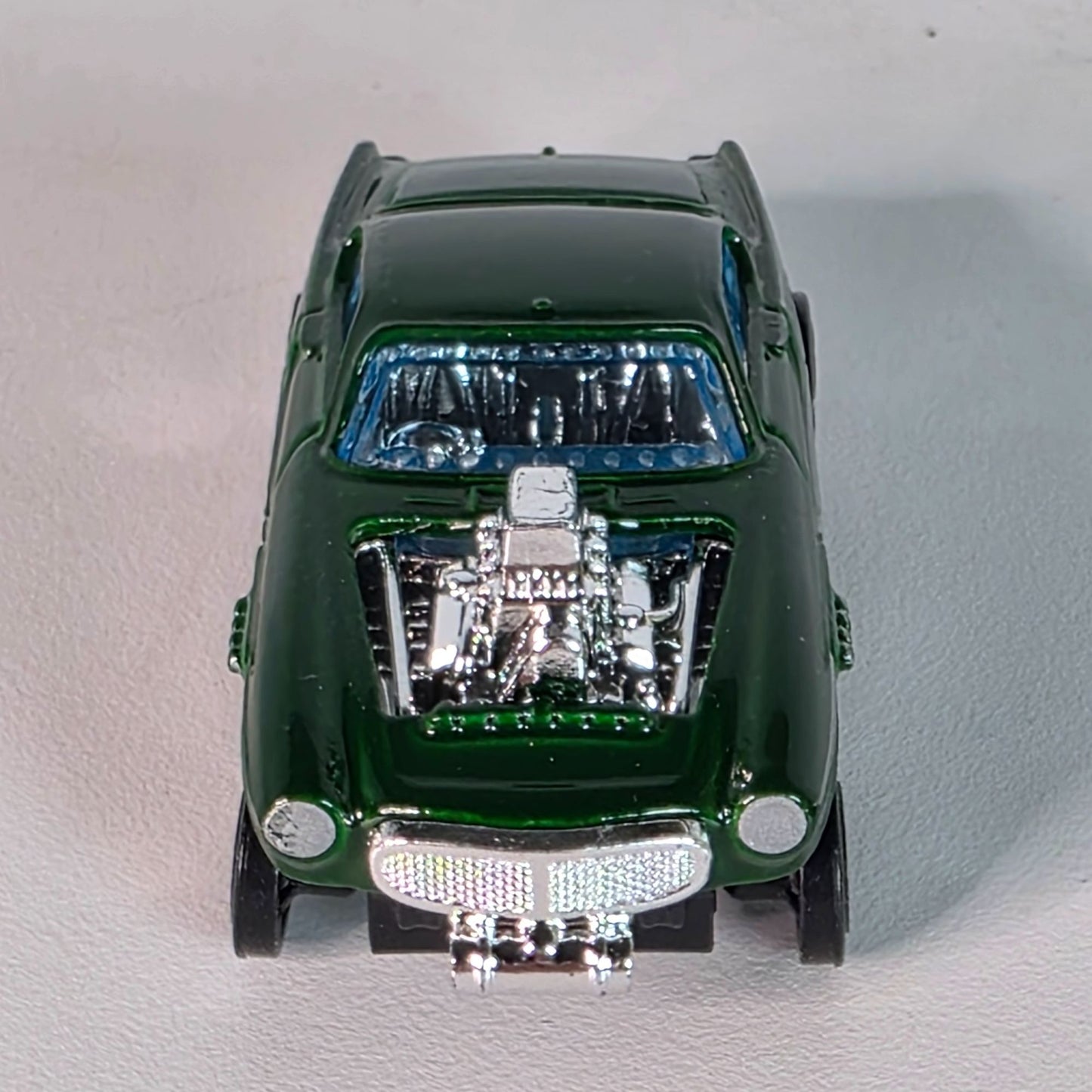 Hot Wheels Volvo Gasser Die-Cast Toy Car - Green & Chrome Collectors Model