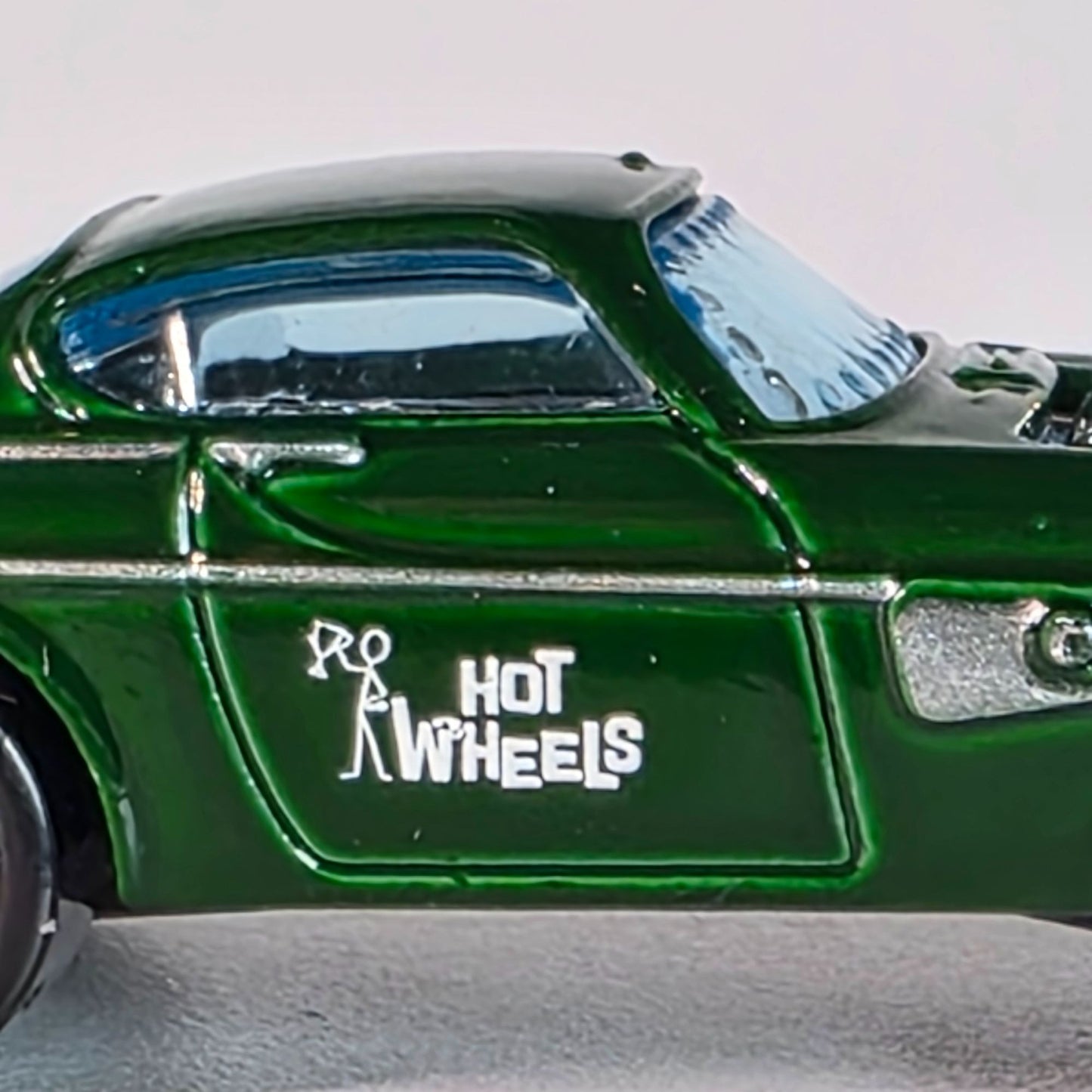 Hot Wheels Volvo Gasser Die-Cast Toy Car - Green & Chrome Collectors Model