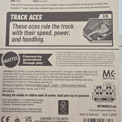 Hot Wheels Formula 1 Oracle Red Bull Racing Die-Cast Car