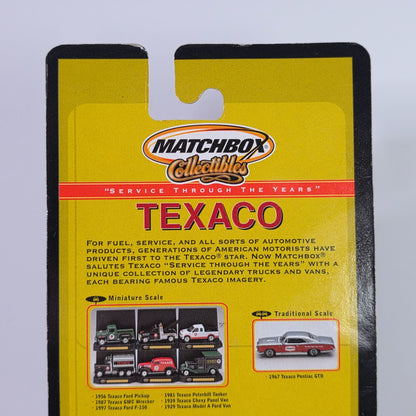 Matchbox Texaco Collectible 1939 Chevy Panel Van Die-Cast Model