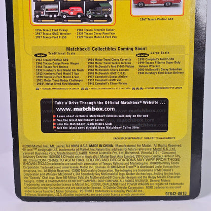 Matchbox Texaco Collectible 1939 Chevy Panel Van Die-Cast Model