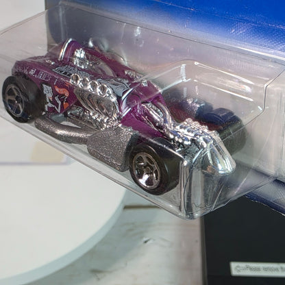 Hot Wheels Mattel Car-Toon Friends Series Saltflat Racer #1 Of 4 Cars Die-Cast Model