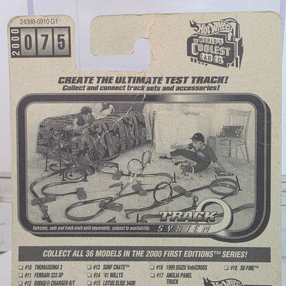 Hot Wheels 2000 First Editions Lotus Elise 340R #15 Of 36 Die-Cast Car Collectible Mattel