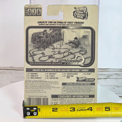 Hot Wheels 2000 First Editions Lotus Elise 340R #15 Of 36 Die-Cast Car Collectible Mattel