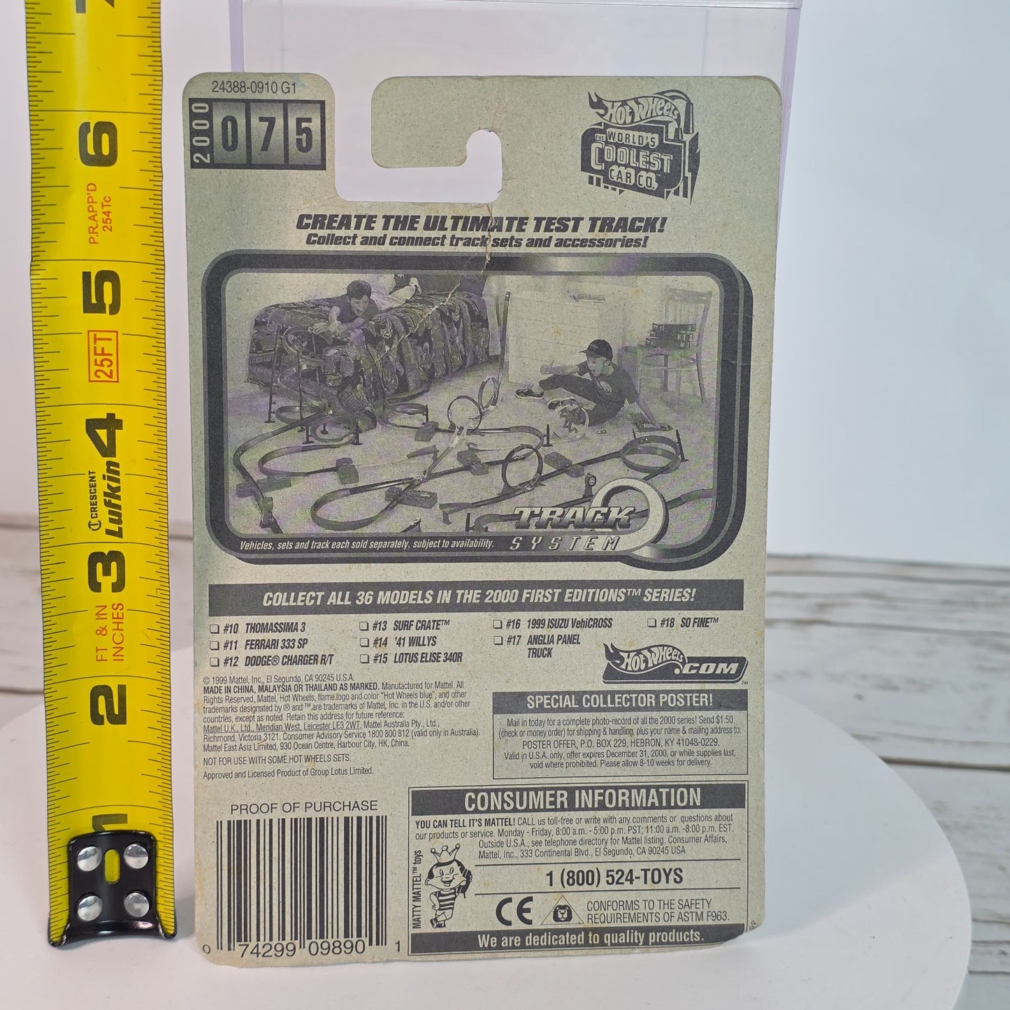 Hot Wheels 2000 First Editions Lotus Elise 340R #15 Of 36 Die-Cast Car Collectible Mattel