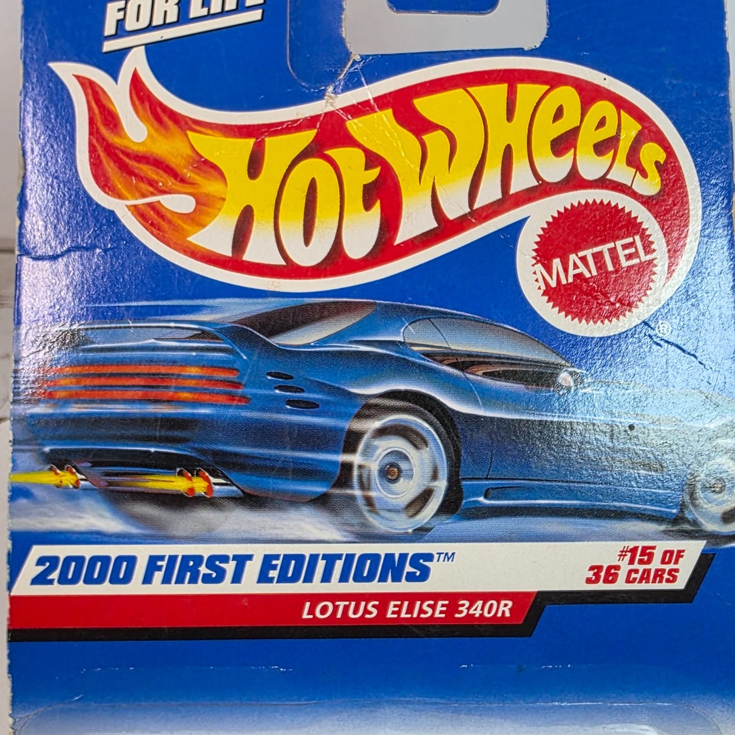 Hot Wheels 2000 First Editions Lotus Elise 340R #15 Of 36 Die-Cast Car Collectible Mattel