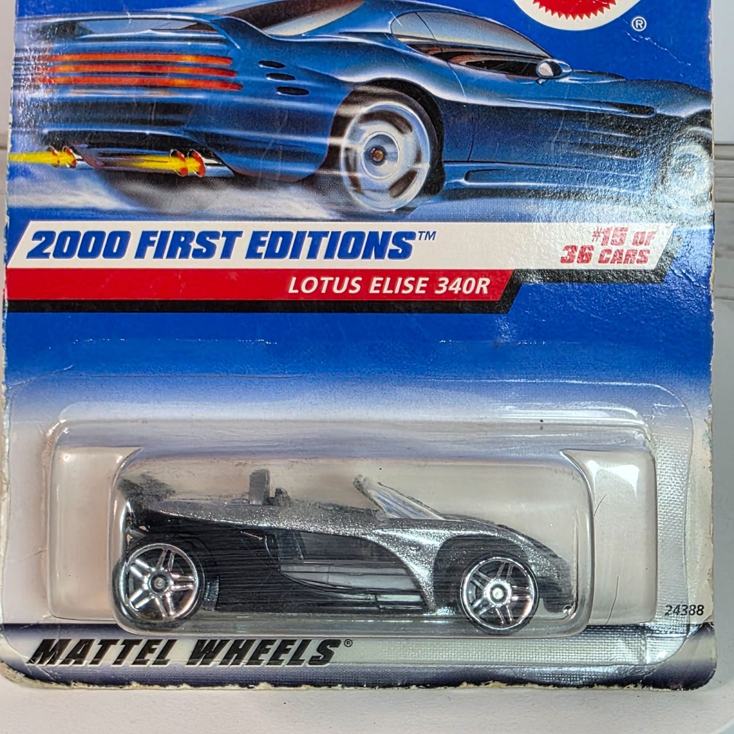 Hot Wheels 2000 First Editions Lotus Elise 340R #15 Of 36 Die-Cast Car Collectible Mattel