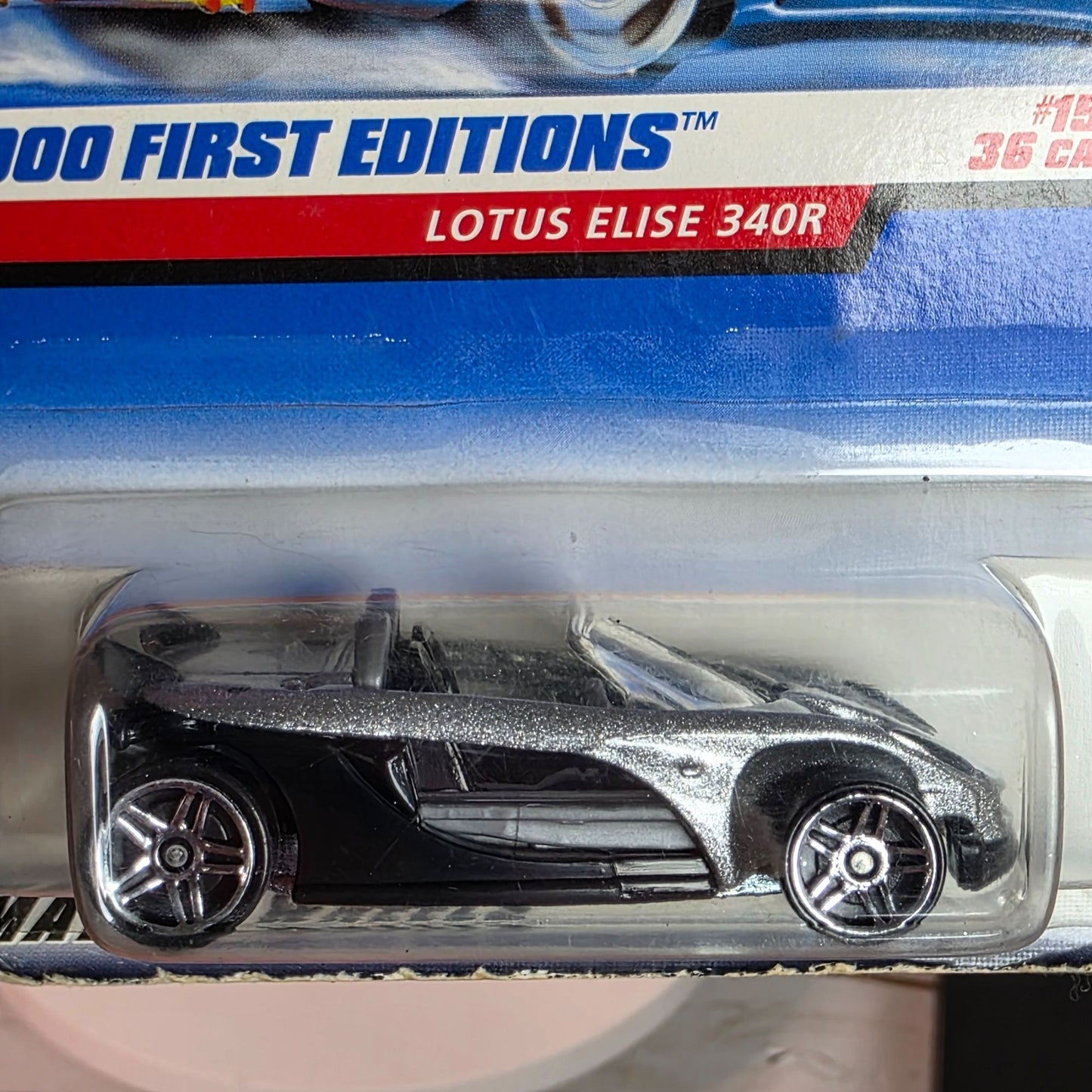 Hot Wheels 2000 First Editions Lotus Elise 340R #15 Of 36 Die-Cast Car Collectible Mattel