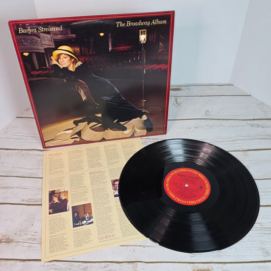 Barbra Streisand The Broadway Album Vinyl LP Columbia Records 1985