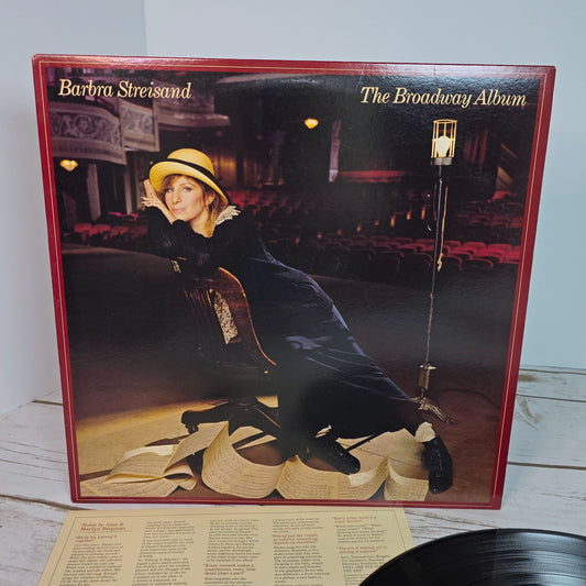 Barbra Streisand The Broadway Album Vinyl LP Columbia Records 1985