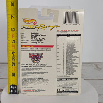 Hot Wheels Pro Racing Collectors Edition Die-Cast Car 1st Edition 1998