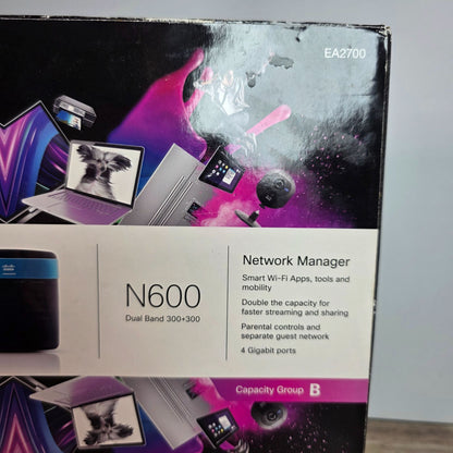 Linksys Smart Wi-Fi Router N600 Dual-Band EA2700