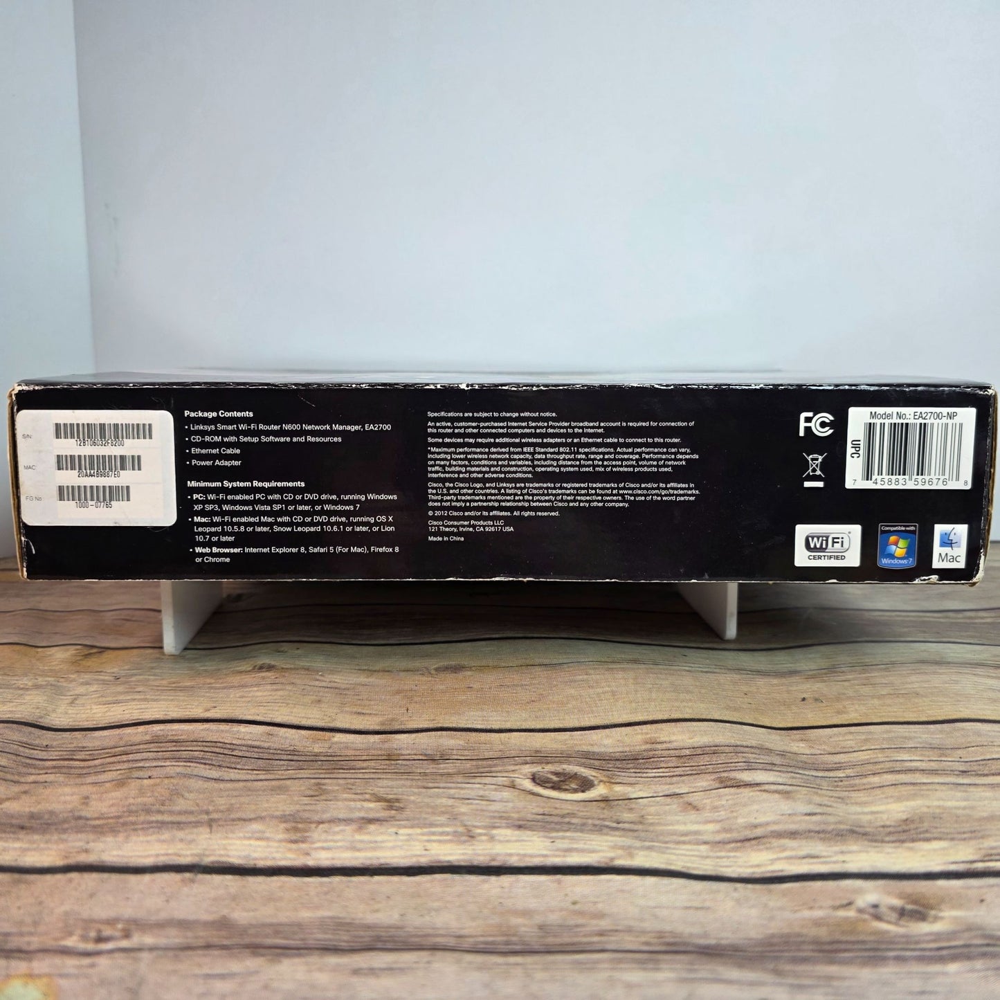 Linksys Smart Wi-Fi Router N600 Dual-Band EA2700