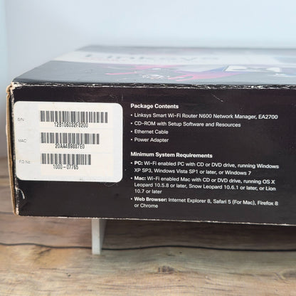 Linksys Smart Wi-Fi Router N600 Dual-Band EA2700