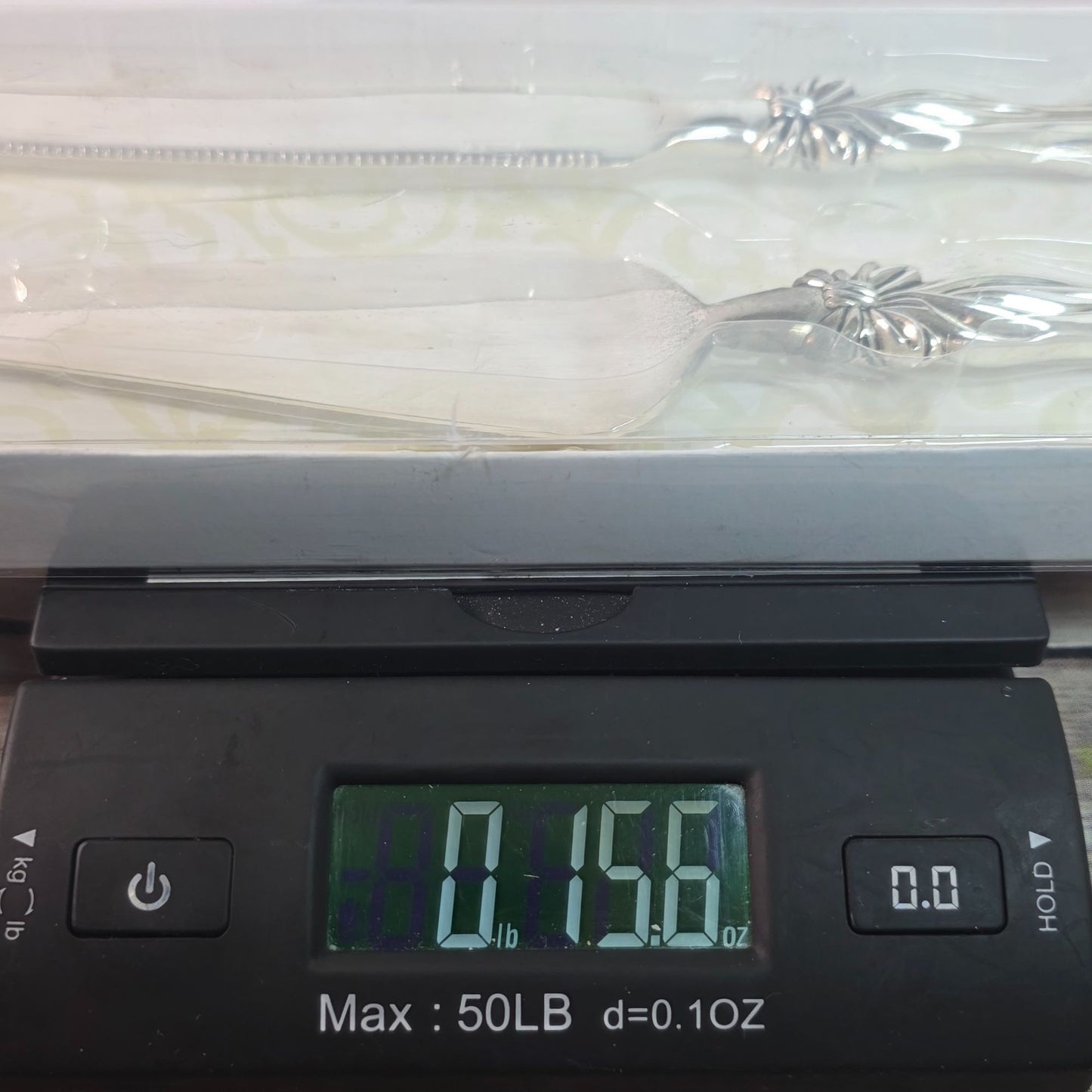 Vintage Ornate Cake & Pastry Serving Set - Knife & Server