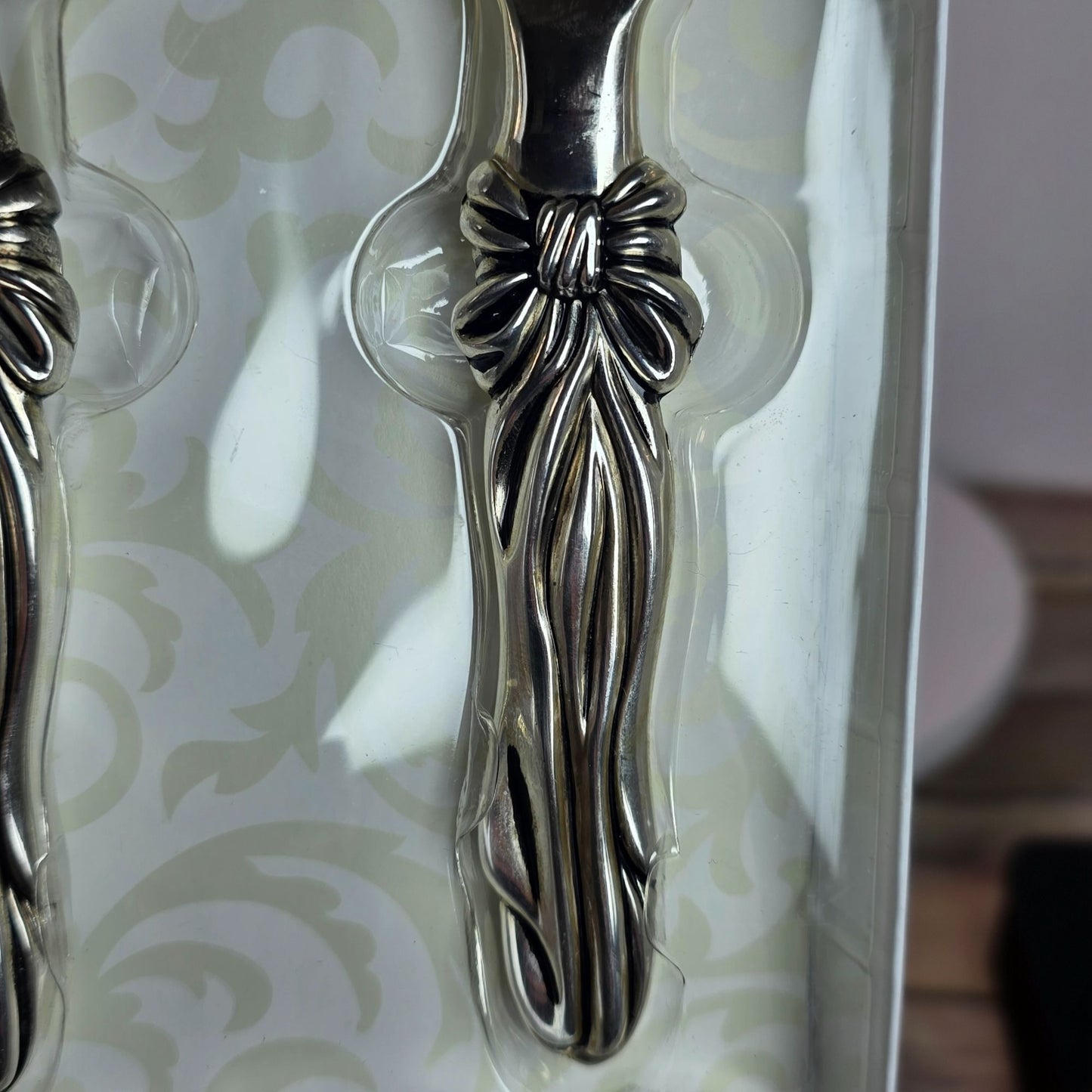 Vintage Ornate Cake & Pastry Serving Set - Knife & Server