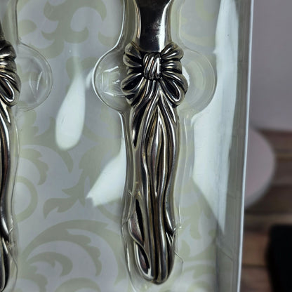 Vintage Ornate Cake & Pastry Serving Set - Knife & Server