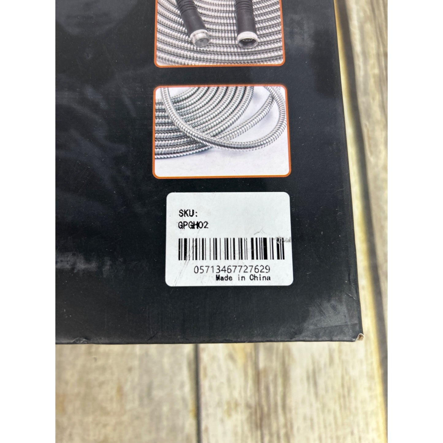 Stainless Steel Garden Hose 50 Ft Advanced Design Kink Proof Tear & Crack Proof Durable Outdoor Use