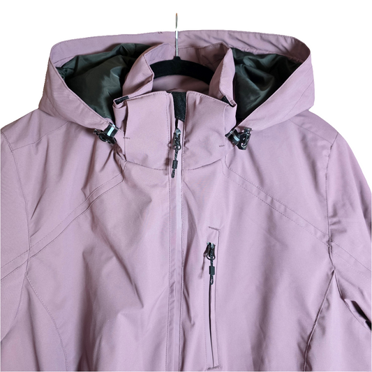 NWT New Women's TEC-ONE Explorer Ski/Snowboarding Jacket Pongee Lilac Purple 2X (20W-22W)