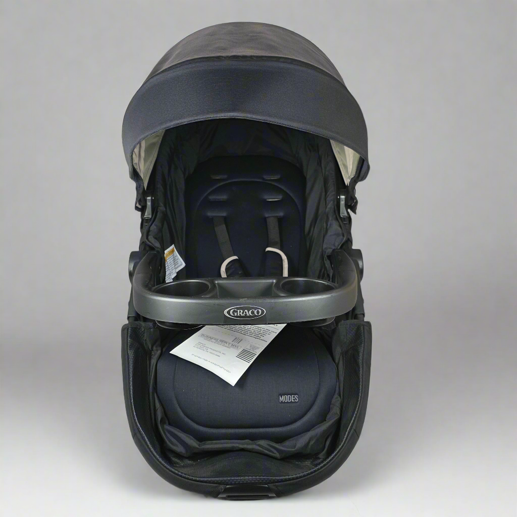 New GRACO Modes Toddler Stroller Second Seat Attachment Black + Sun Shade