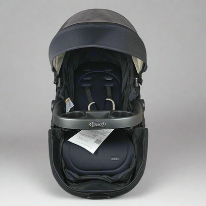 New GRACO Modes Toddler Stroller Second Seat Attachment Black + Sun Shade