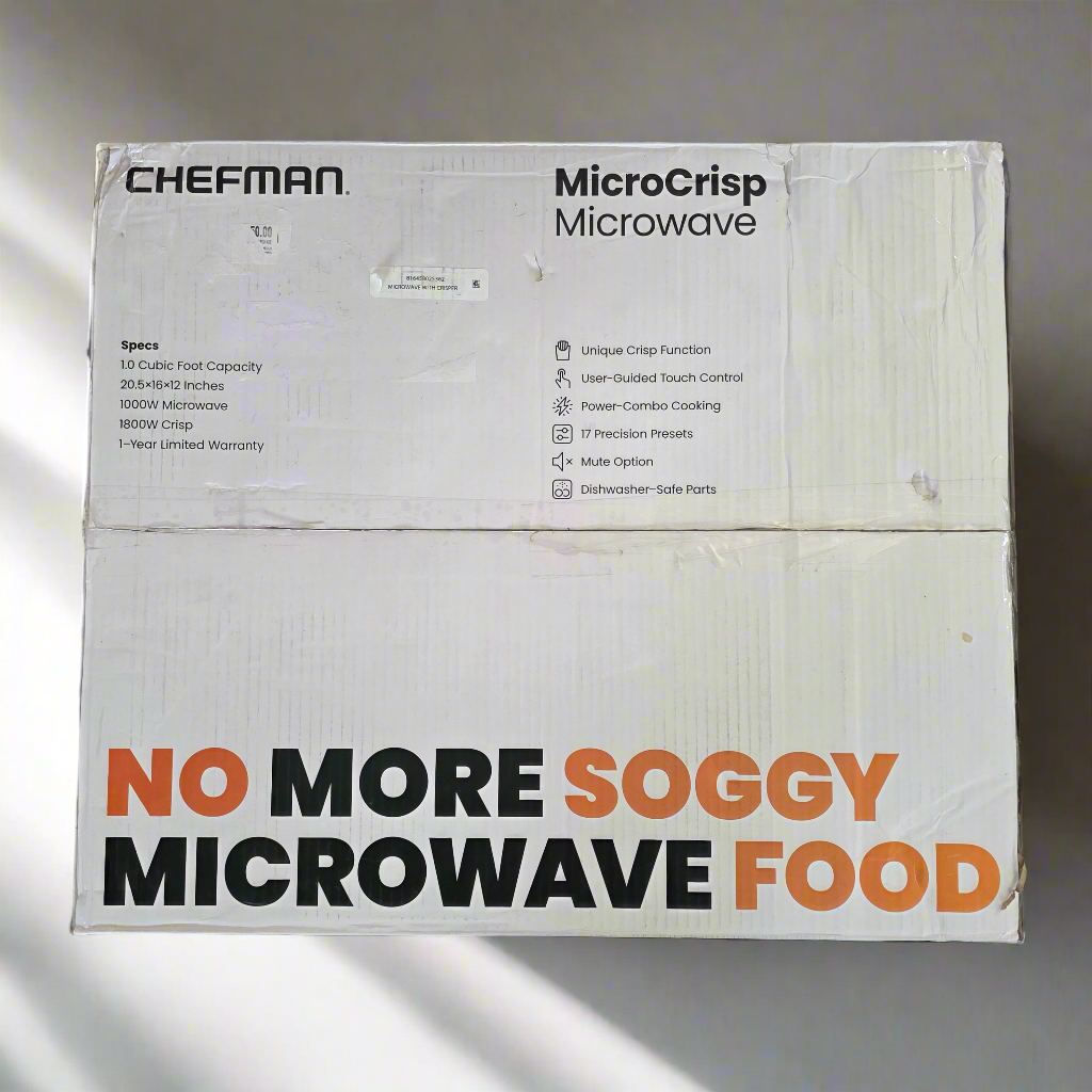 NIOB Chefman New MicroCrisp Microwave