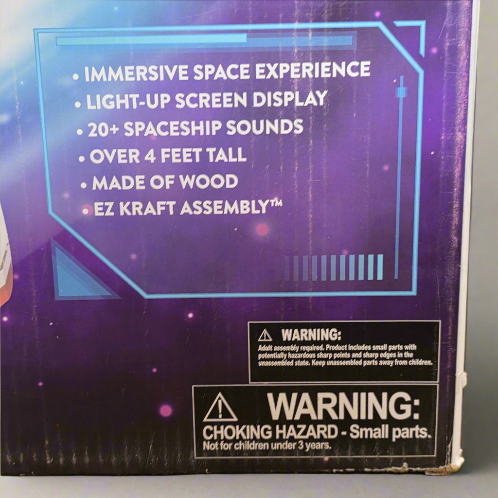 Local Pickup ONLY NIOB New KidCraft Ultimate Spaceship Motion Activated Lights Kids Toy