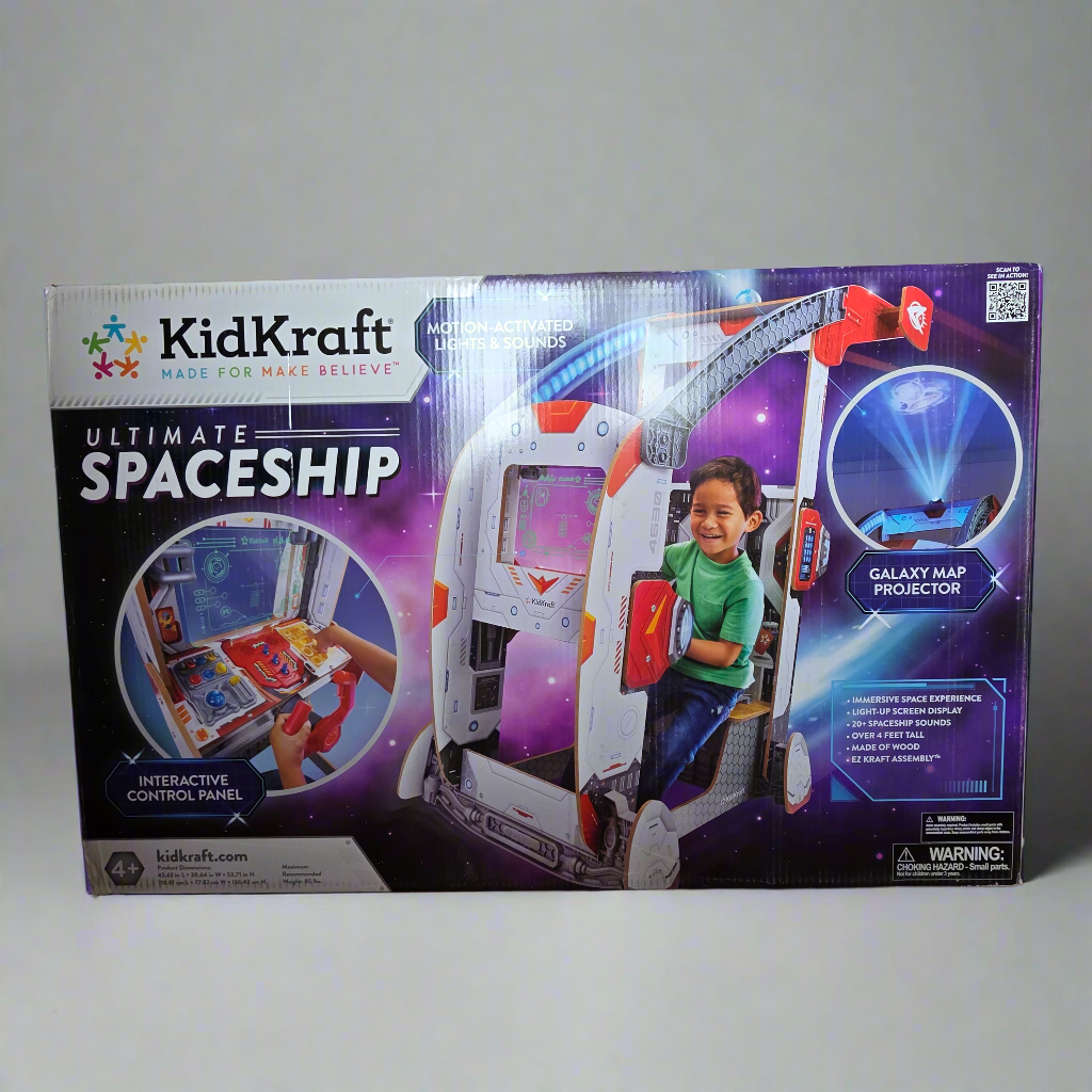 Local Pickup ONLY NIOB New KidCraft Ultimate Spaceship Motion Activated Lights Kids Toy