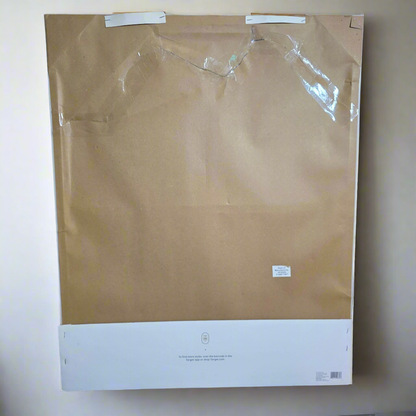 New Set of 2 THRESHOLD Framed Line Drawing Wall Art Canvases 24"x30" Each Neutral