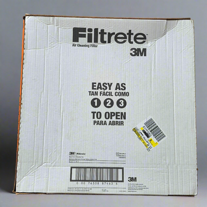 NIOB New 3M Filtrere 800 Micro Particle Reduction Air Cleaning Filters 3 Sets of 2Pk 20x20x1  802-2PK-3