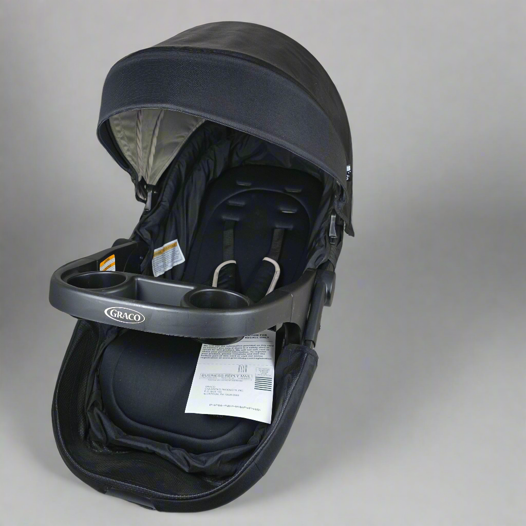 New GRACO Modes Toddler Stroller Second Seat Attachment Black + Sun Shade
