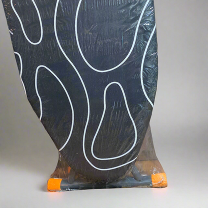 New HAPPHOM Compact Ironing Board 13" x 43" Black TBG-03