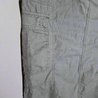 NWT New Women's Wild Fable Dark Gray Back Slit Cargo Skirt Small