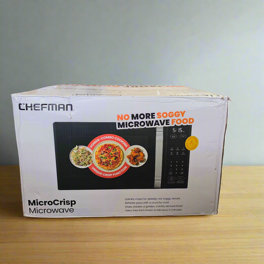 NIOB Chefman New MicroCrisp Microwave